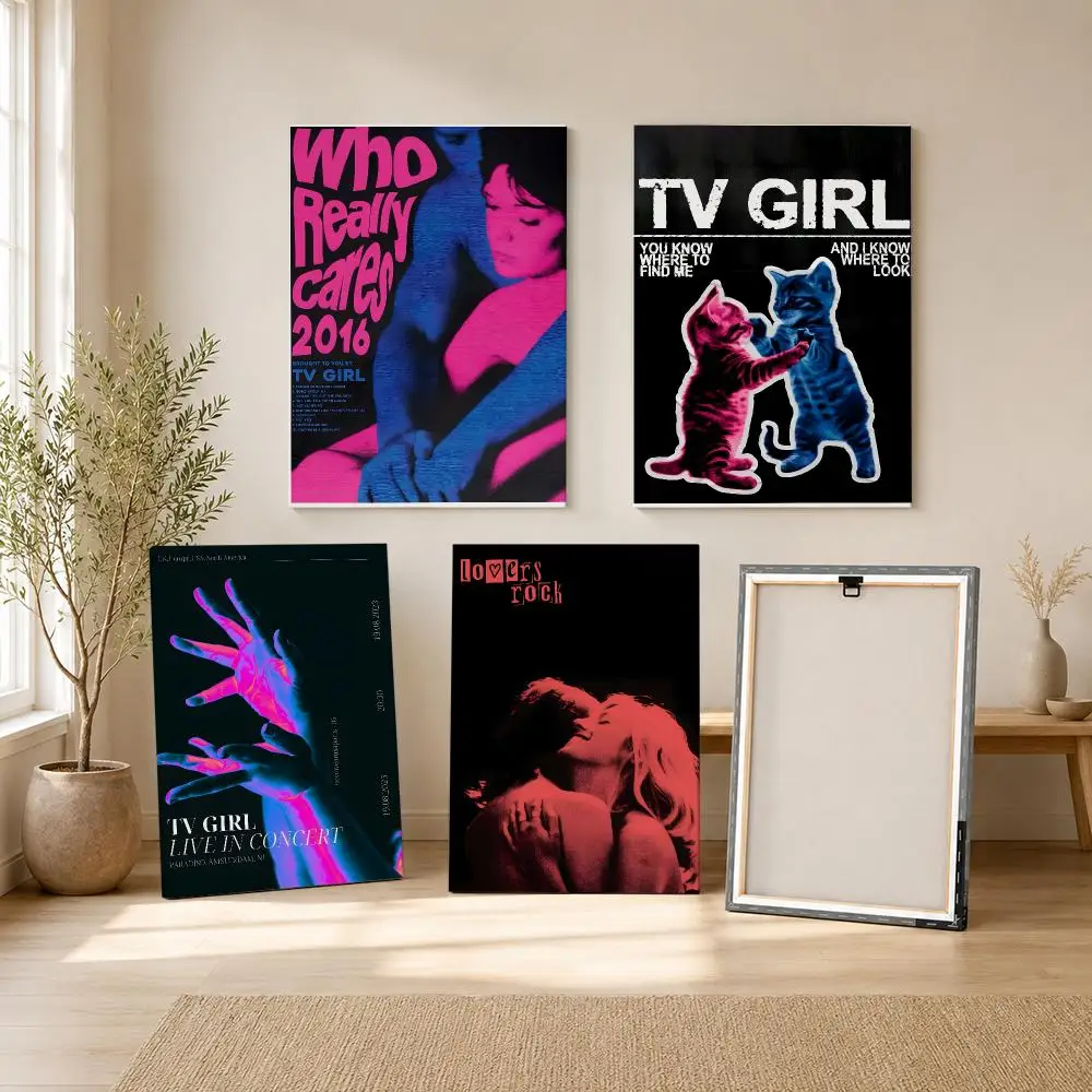 Music Band TV G-Girl Painting  - Canvas Wrap Ready ulasan dan harga