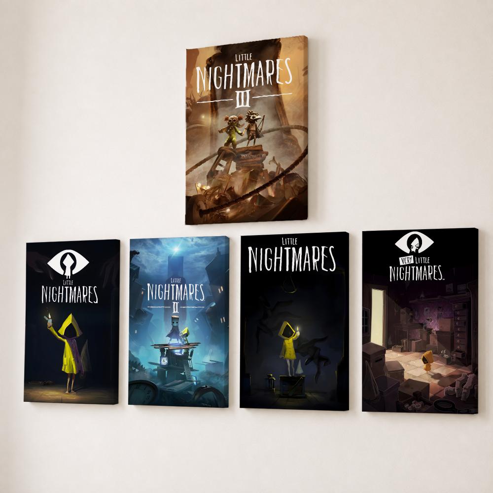 Game L-Little Nightmares Anime - Canvas Wrap Ready ulasan dan harga