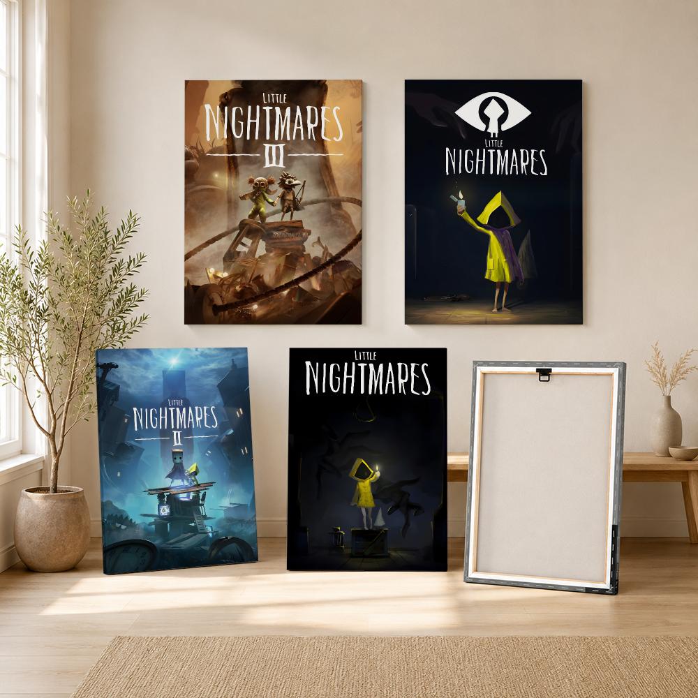 Game L-Little Nightmares Anime - Canvas Wrap Ready ulasan dan harga