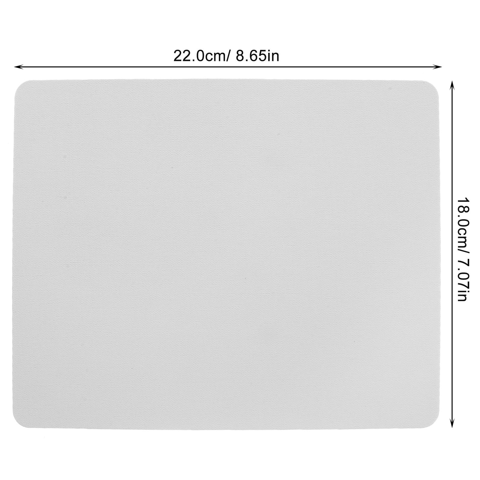 5Pcs Premium Sublimation Mouse - Mouse Pad Blank Sublimation ulasan dan harga