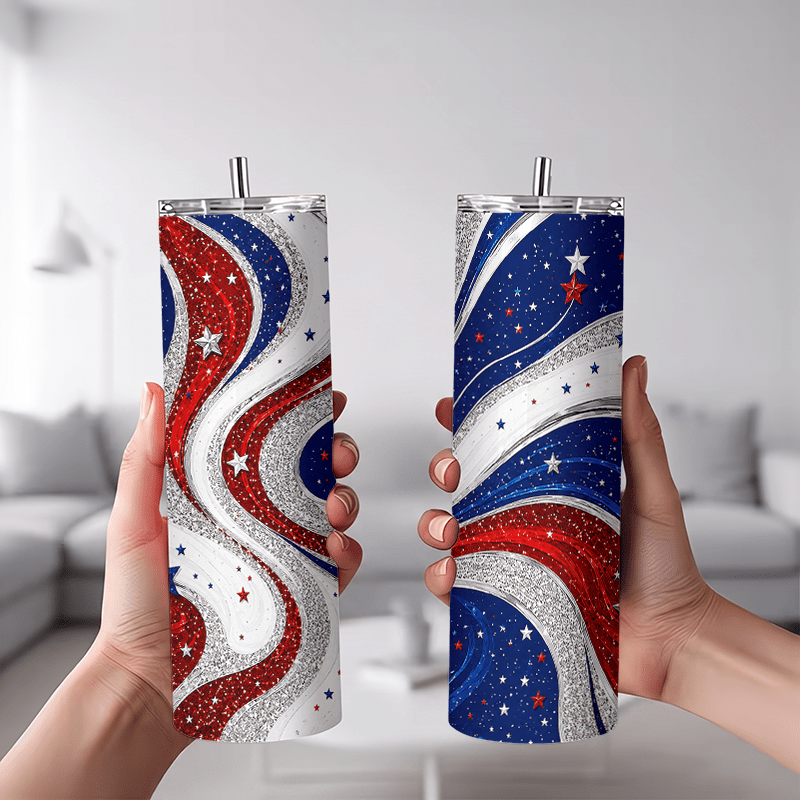 1pc 1pcs 20oz Red White Blue S - Tumbler 20Oz White ulasan dan harga