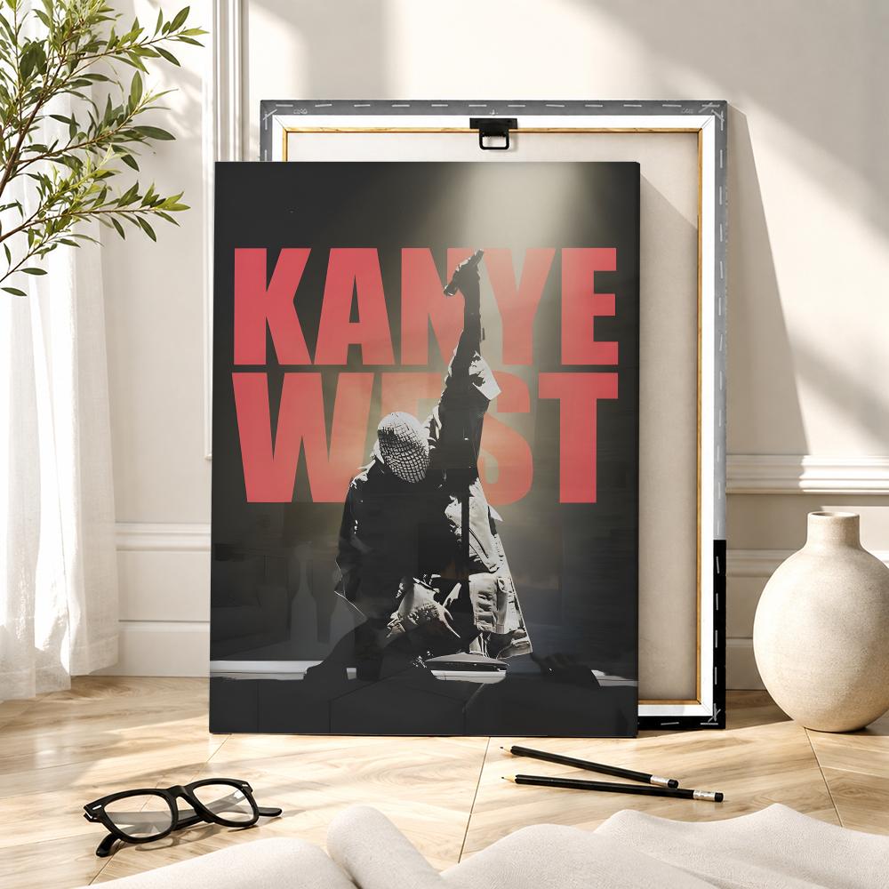Rapper Singer K-Kanye West Pai - Canvas Wrap Ready ulasan dan harga