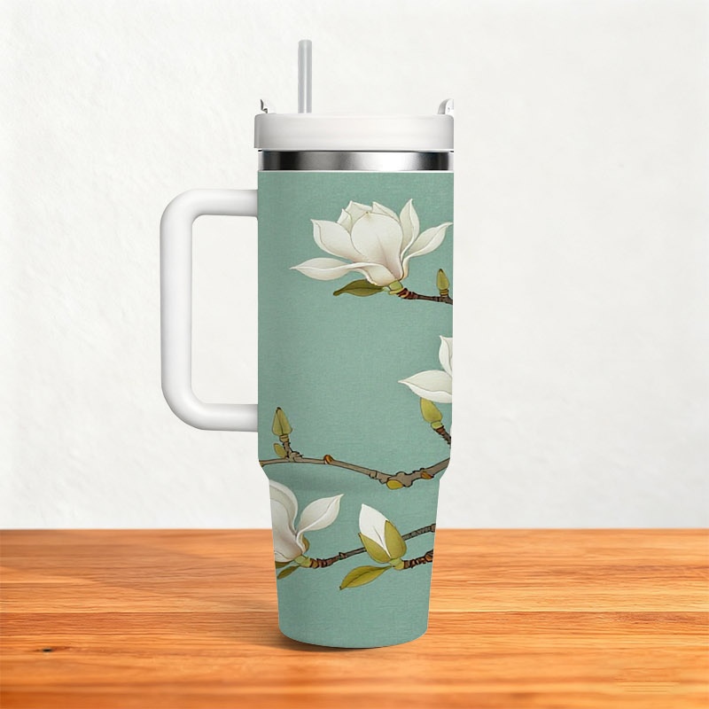 1pc 40 Oz Stainless Steel Insu - Sublimation Mug White ulasan dan harga
