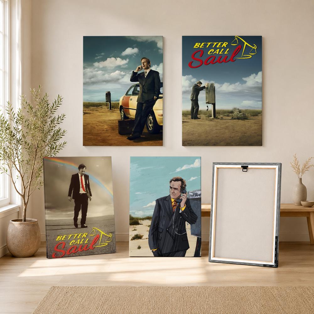 Movie B-Better Call Saul Paint - Canvas Wrap Ready ulasan dan harga