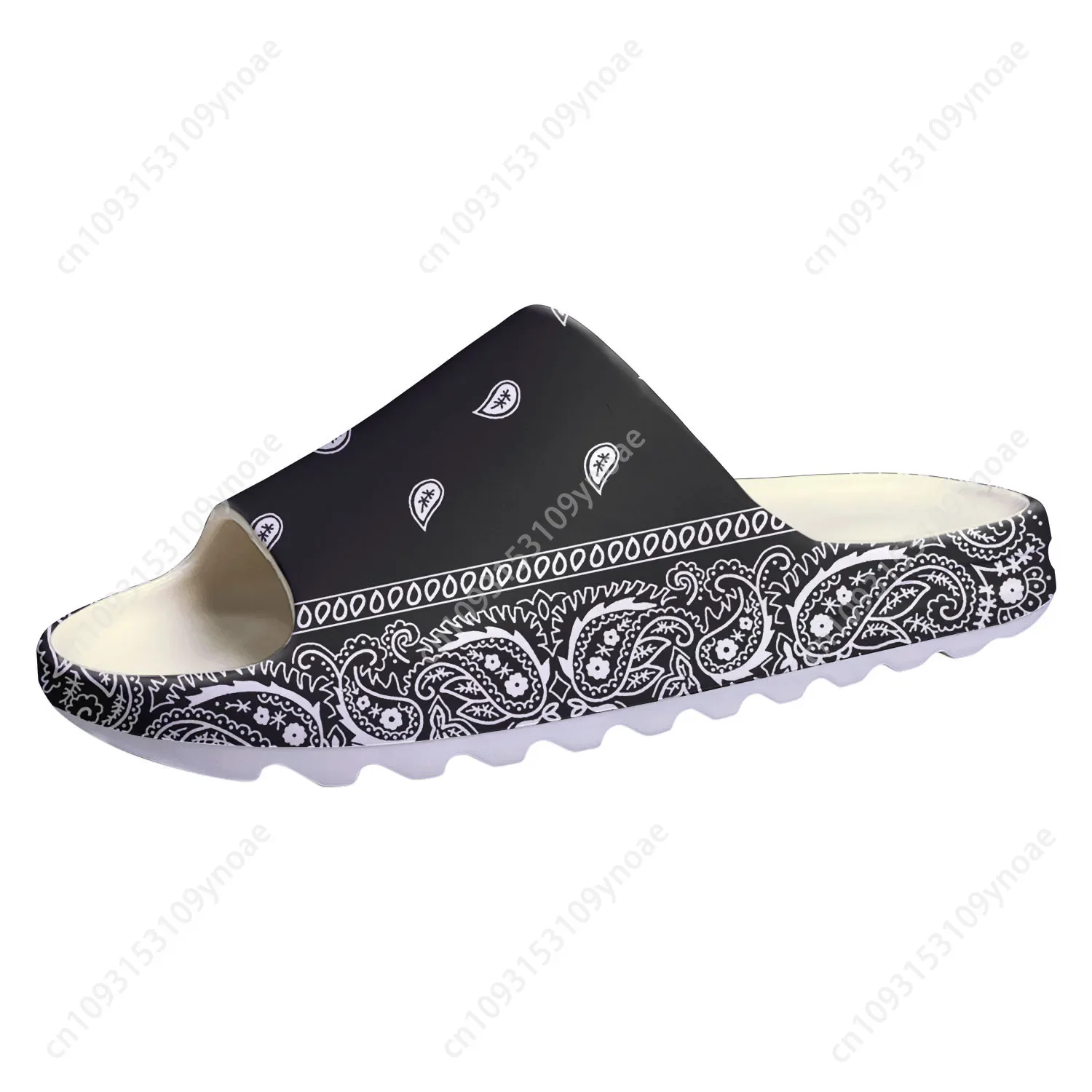 Bandana Paisley Soft Sole Slli - Bandana Blank White ulasan dan harga