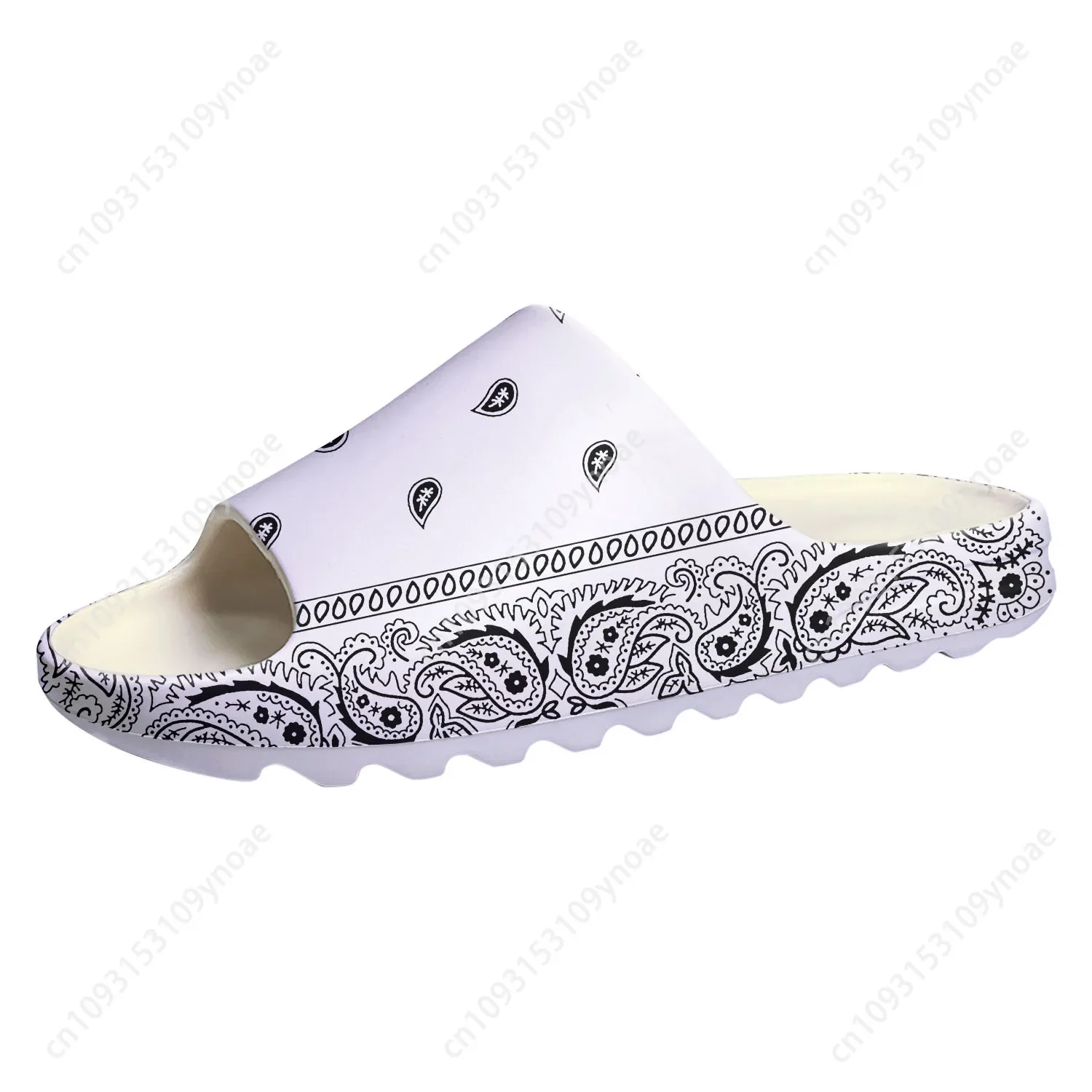 Bandana Paisley Soft Sole Slli - Bandana Blank White ulasan dan harga