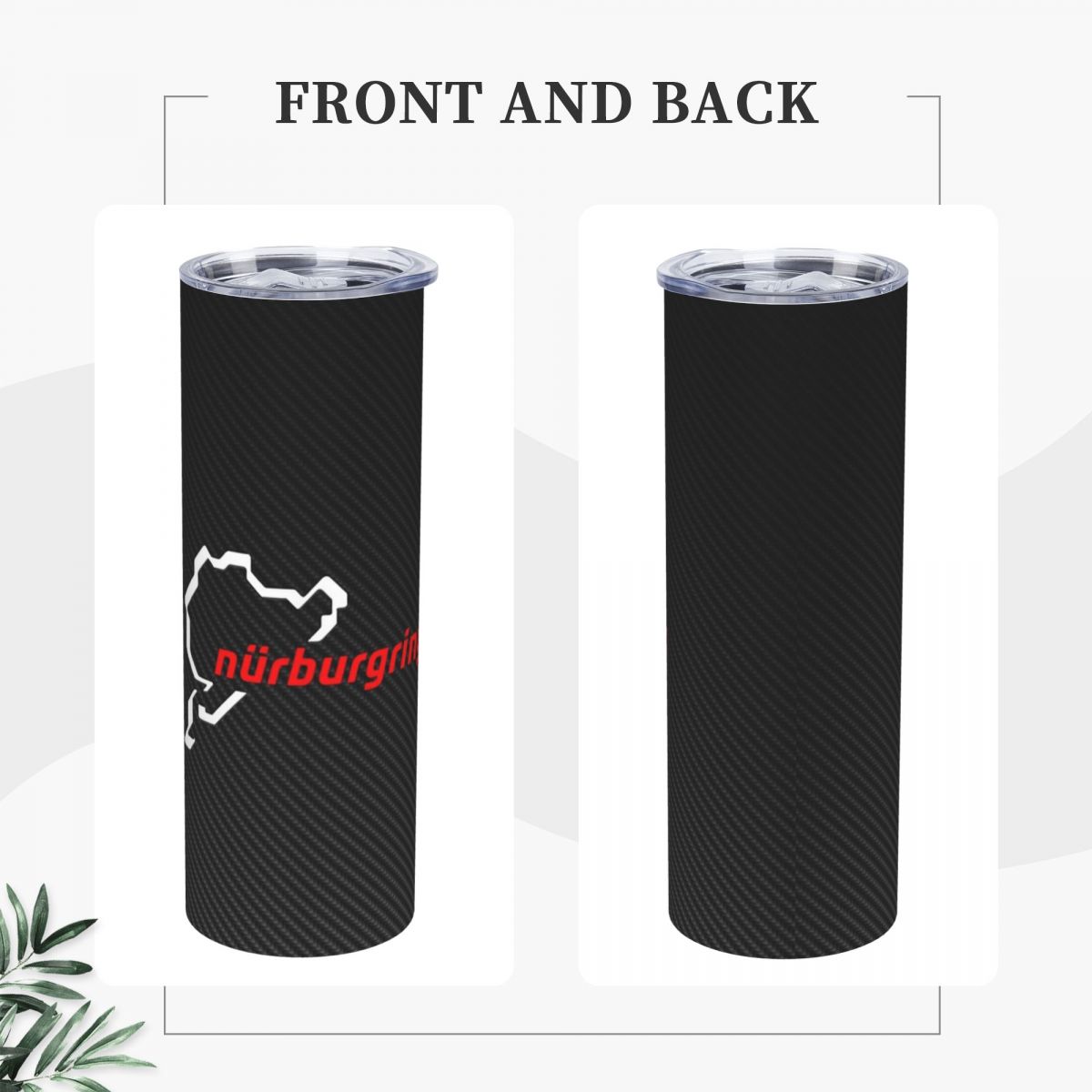 Nurburgring Carbon Fiber White - Tumbler 20Oz White ulasan dan harga